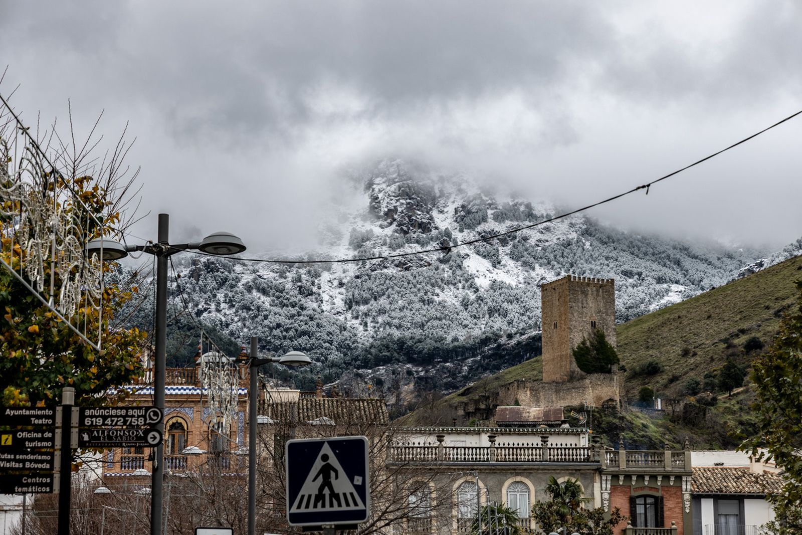 Nieve en Cazorla