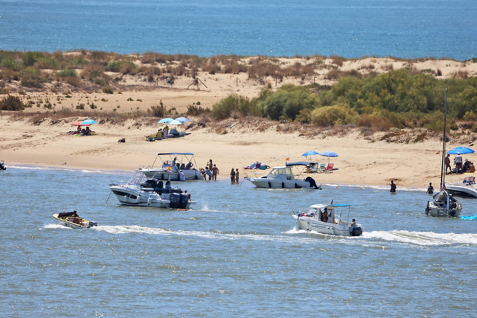 Las espectaculares vistas de la Flecha del Rompido desde el mirador de Nuevo Portil