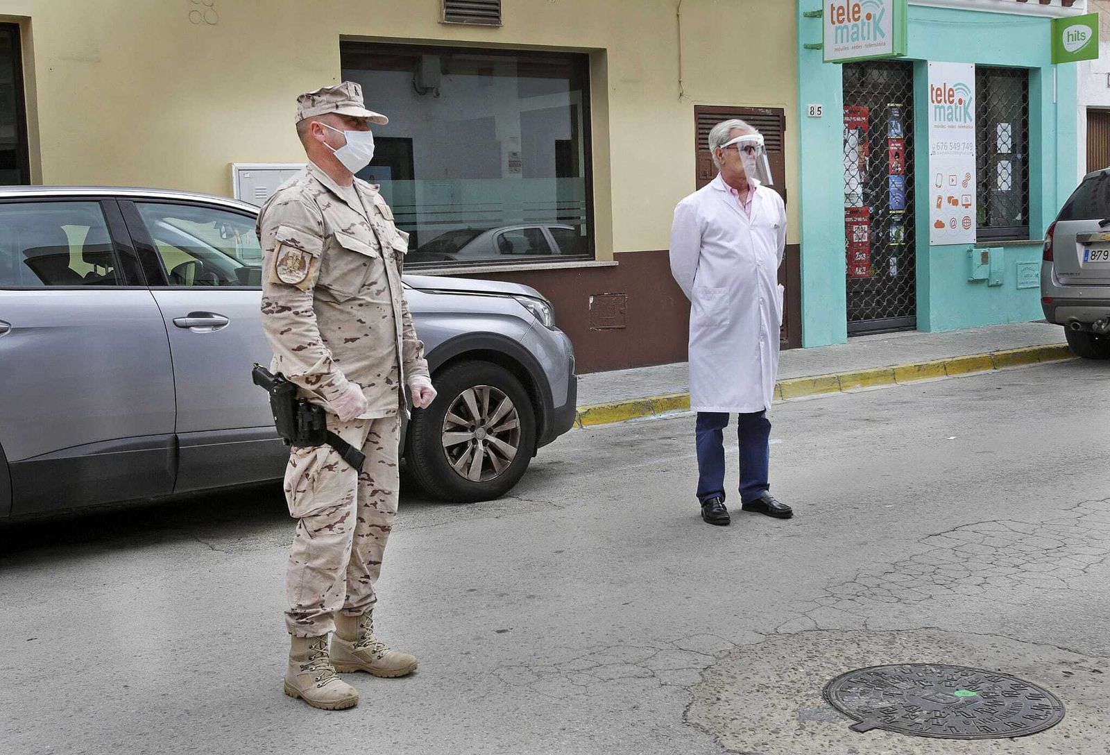 La Infantería de Marina en Chipiona.