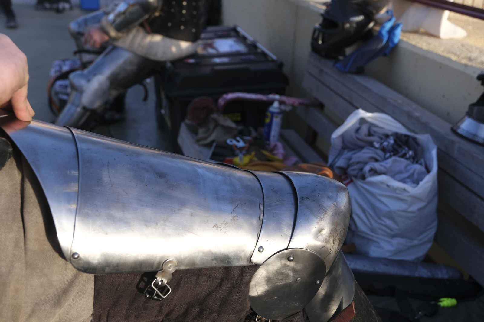 Fotogalería de los combates medievales en Almería