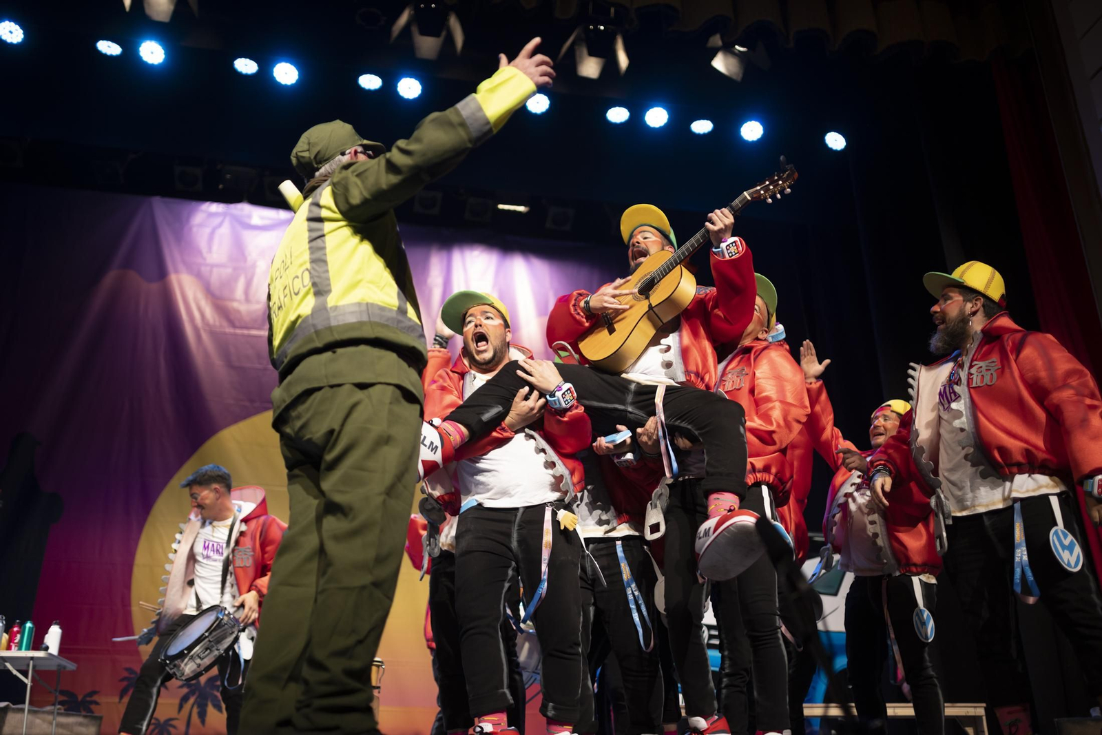 La última jornada de semifinales del Carnaval de Huelva, en imágenes