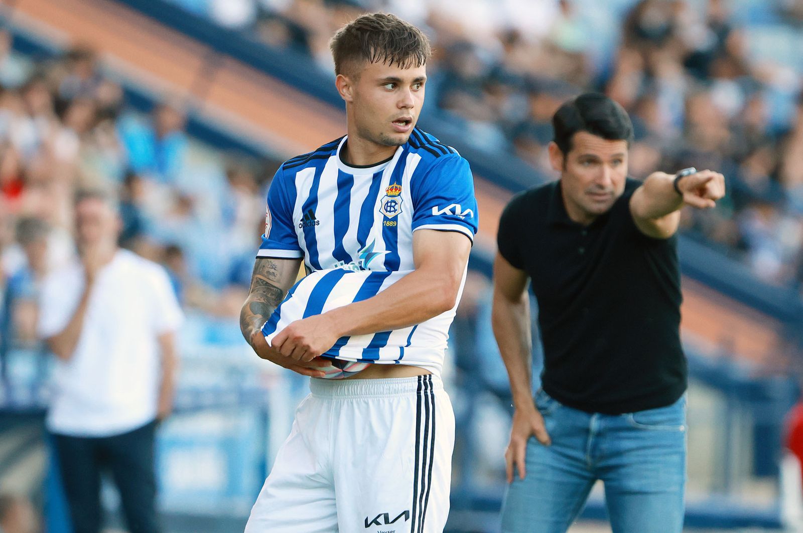 Imágenes del Recreativo de Huelva-Algeciras