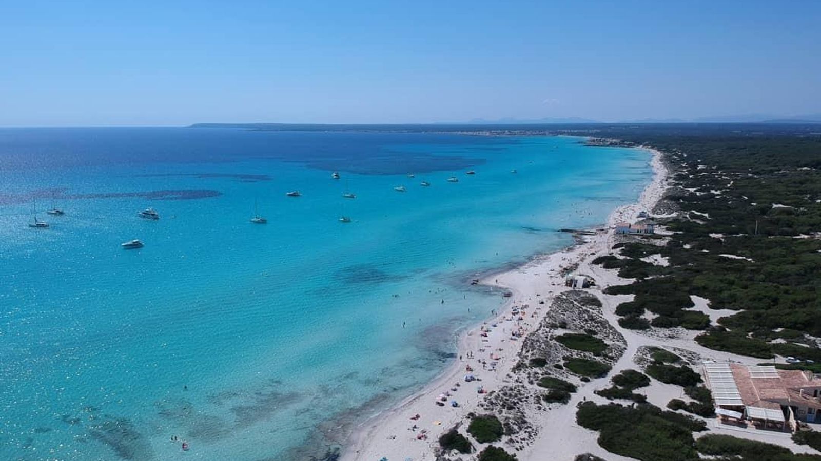 Playa Es Trenc, en Mallorca.