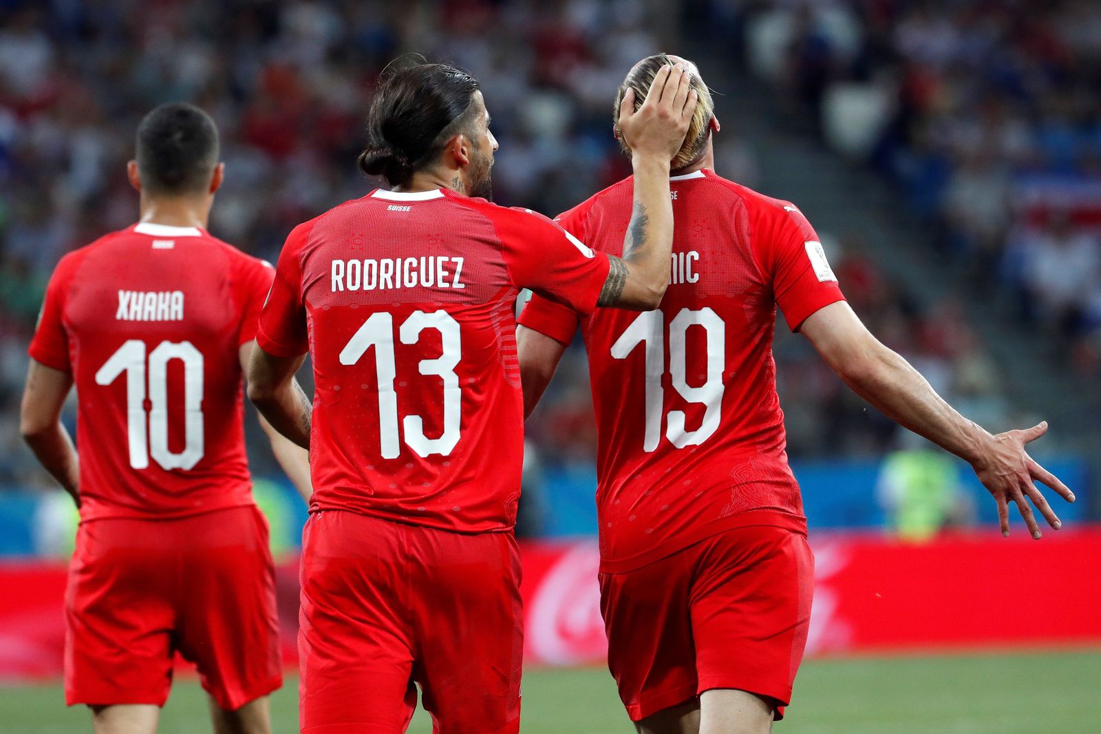 Las imágenes del Suiza-Costa Rica