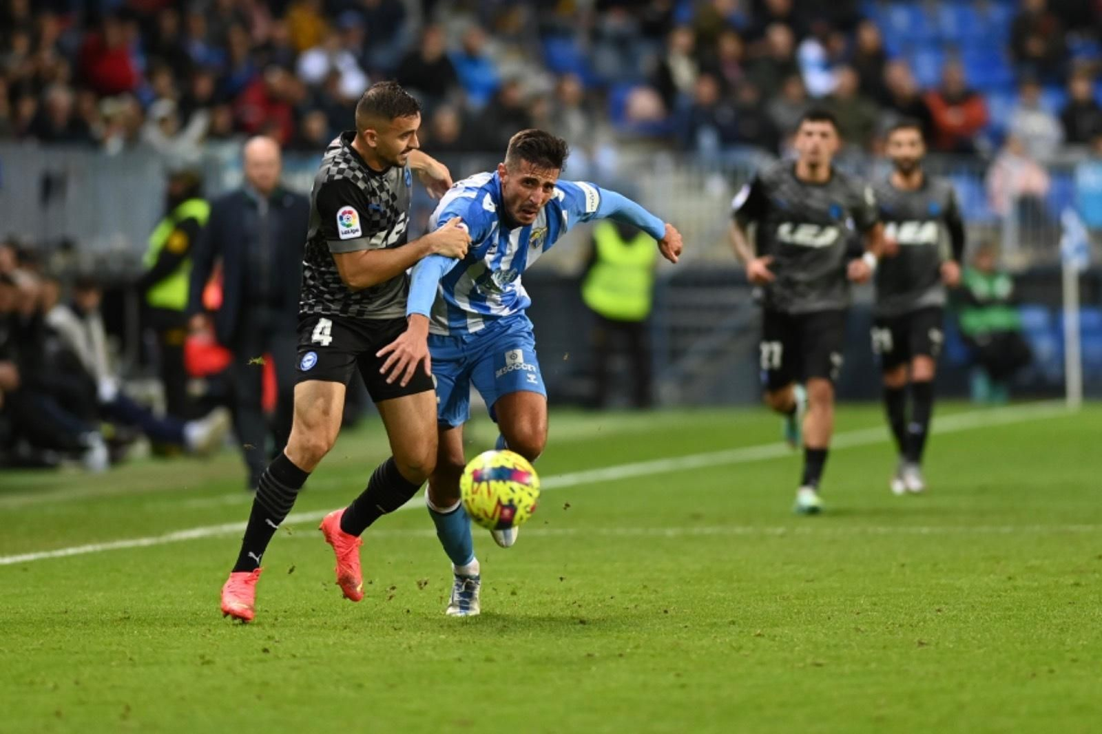 El Málaga CF - Alavés, en imágenes