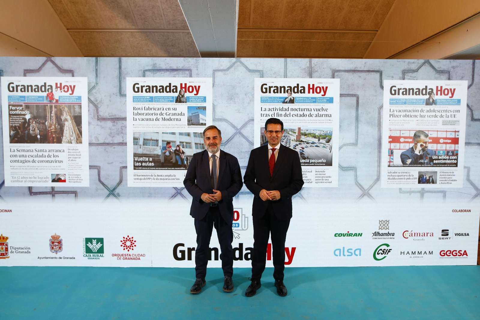 Las imágenes de la celebración del XX aniversario de Granada Hoy