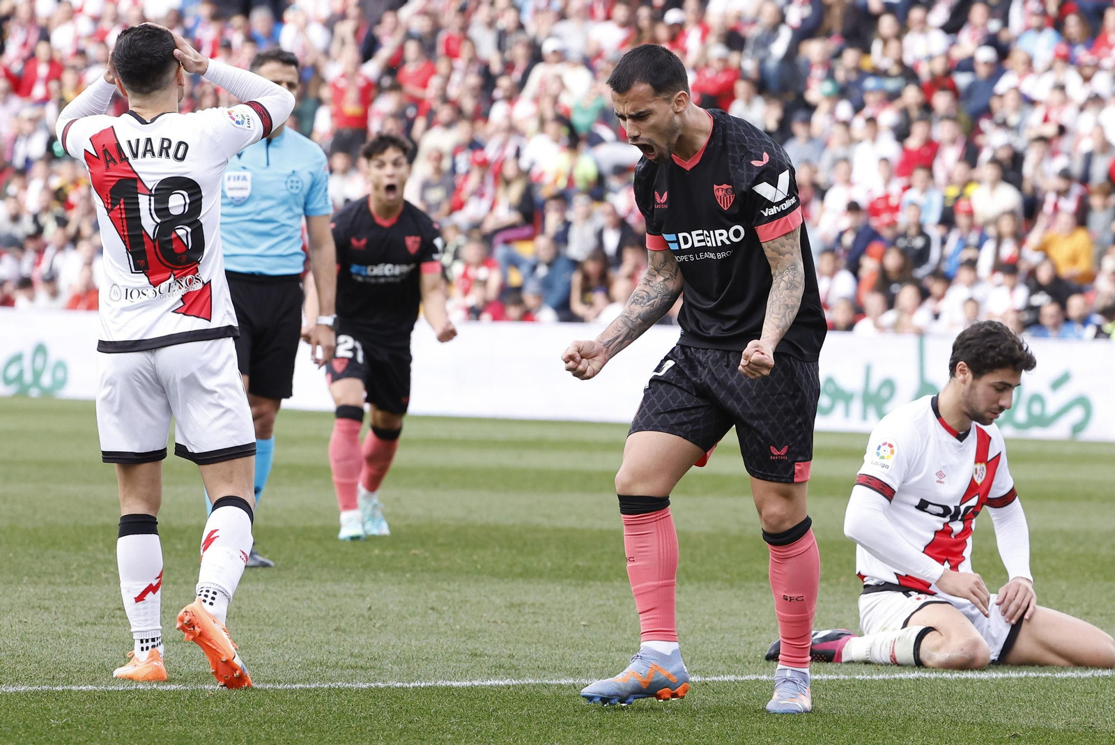 Las fotos del Rayo Vallecano-Sevilla de Liga
