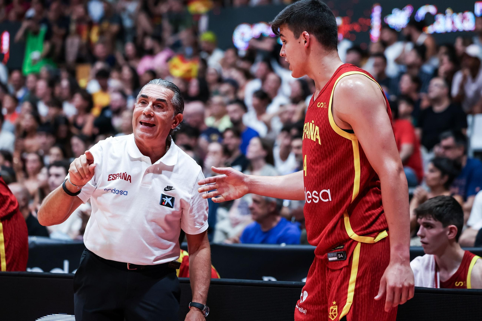 Las fotos del España - Francia de baloncesto