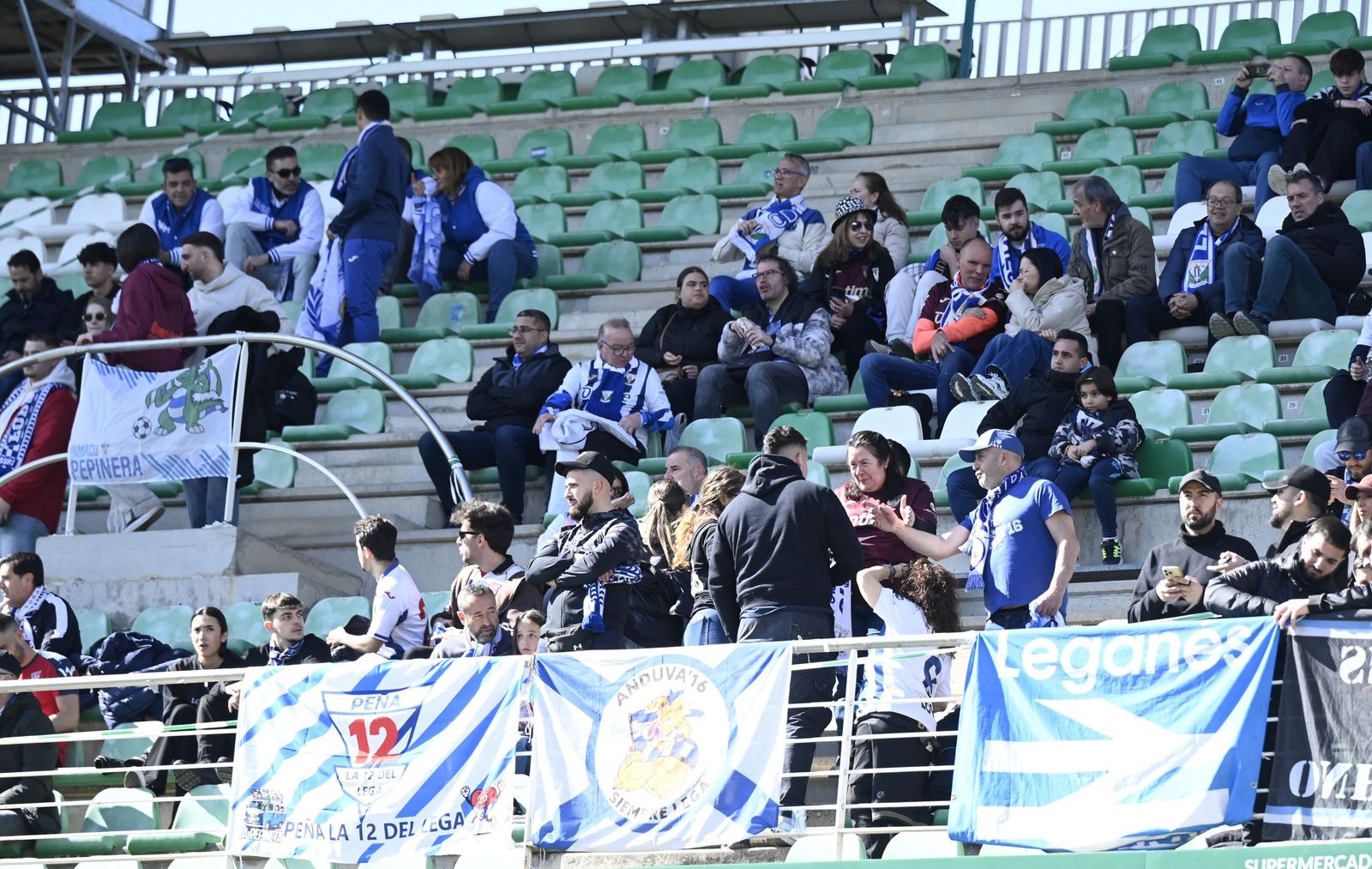 Las mejores fotos del ambiente en El Arcángel para el Córdoba CF - Leganés
