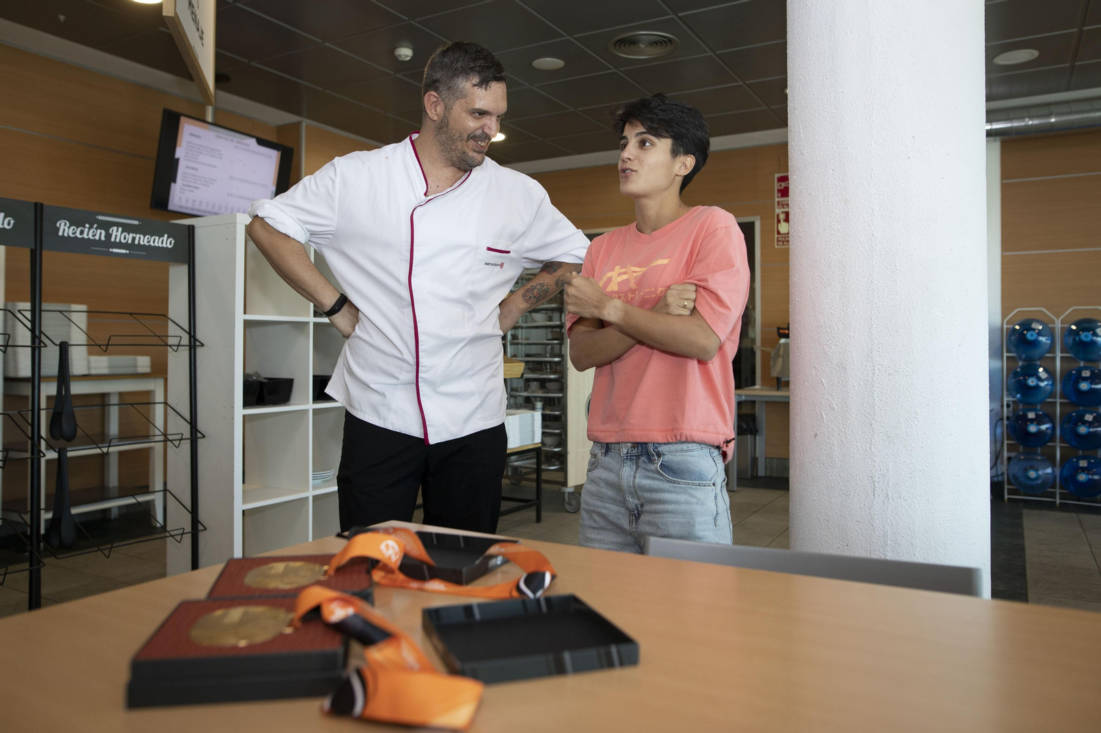 La imágenes de María Pérez en el CAR de Sierra Nevada