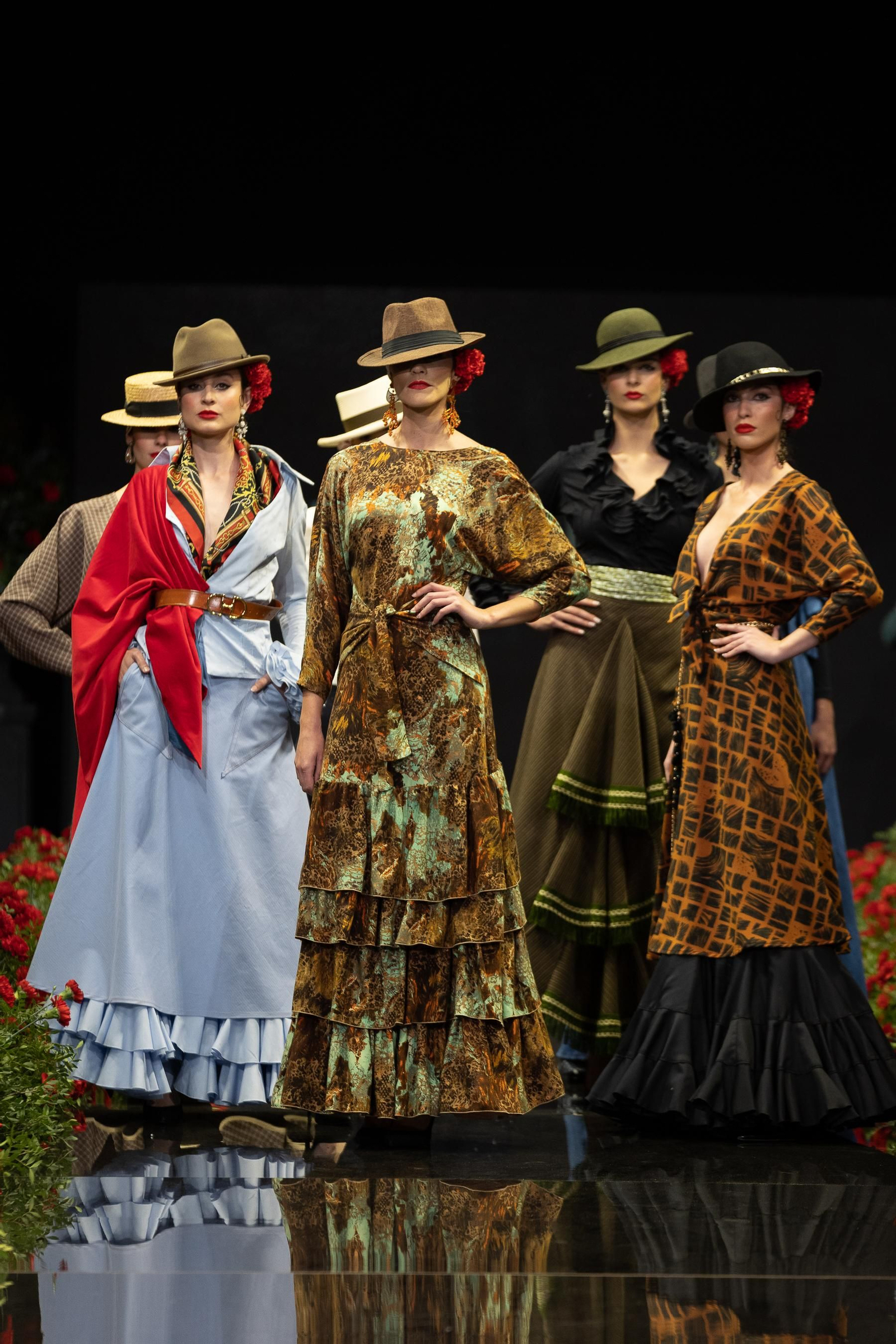 Los trajes de flamenca más bonitos de la Pasarela Flamenca Jerez 2023, todas las fotos