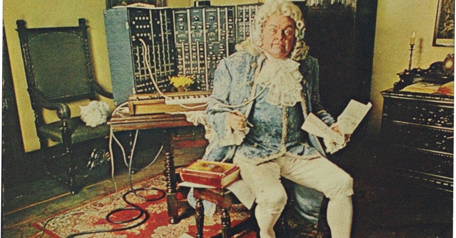 Ilustración de la portada de 'Switched on Bach', álbum de Wendy Carlos (1968)