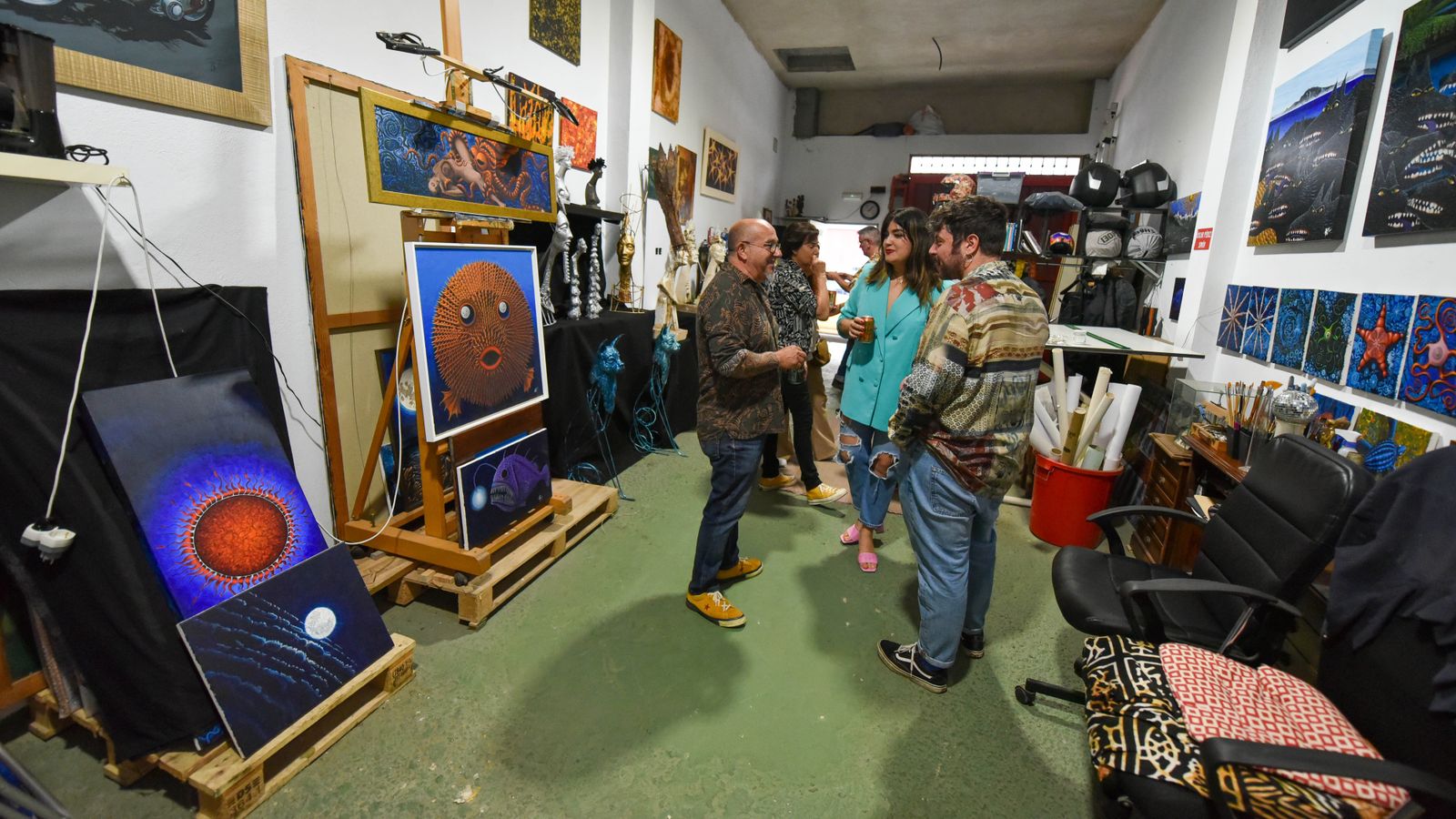 Fotos del Open Studio 2023 en Algeciras