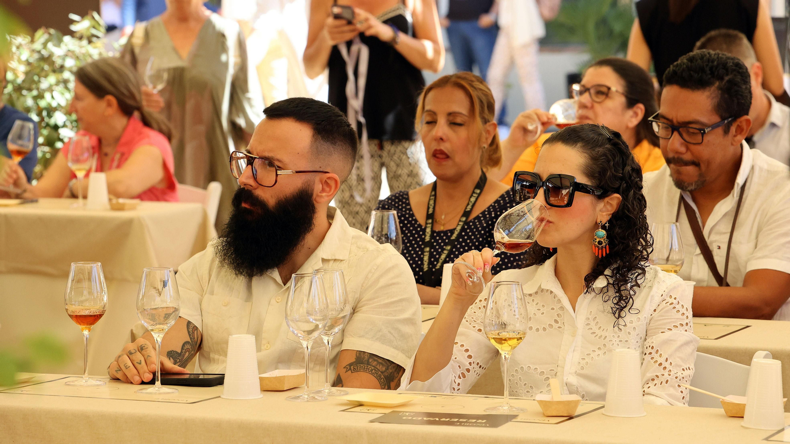 Imágenes del segundo día de Vinoble 2024 en Jerez