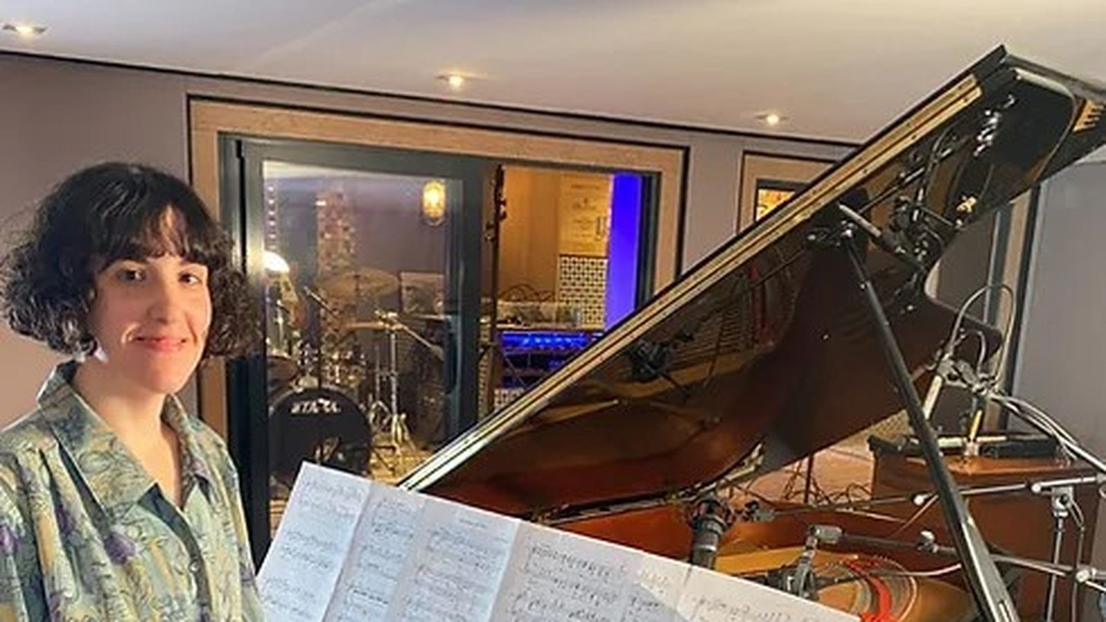 Elena Mota, pianista malagueña, afincada en Italia.