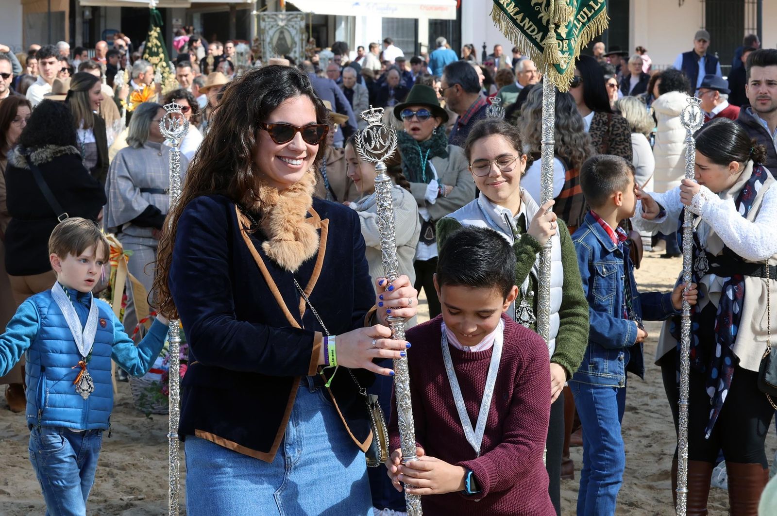 Imágenes de la peregrinación de la Hdad del Rocío de Bollullos par del Condado