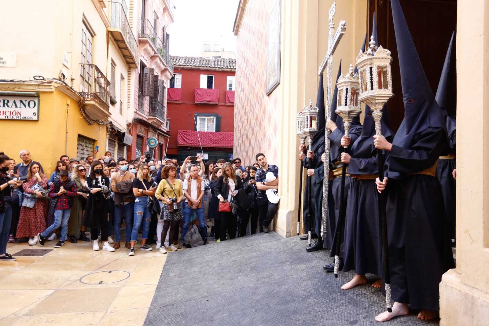 Las fotos de Dolores de San Juan, en el Viernes Santo de Málaga