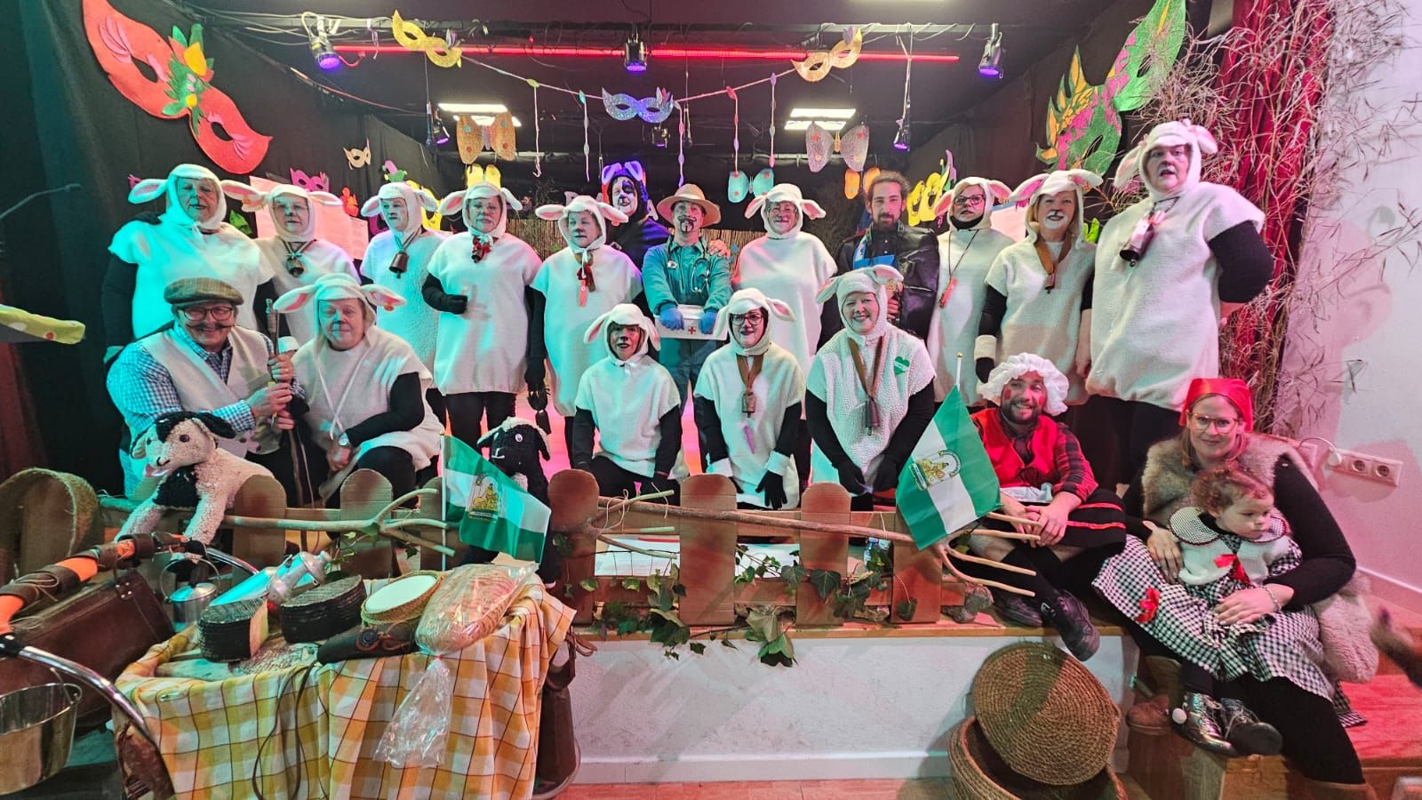 ‘El rebaño más molón’ toma el timón en Bacares y pide más ovejas contra el fuego