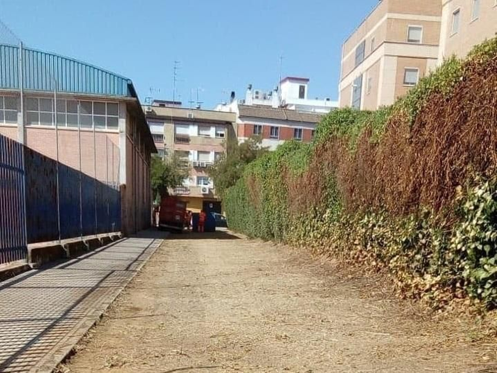 Pasaje natural entre Fátima y el Parque de Levante.