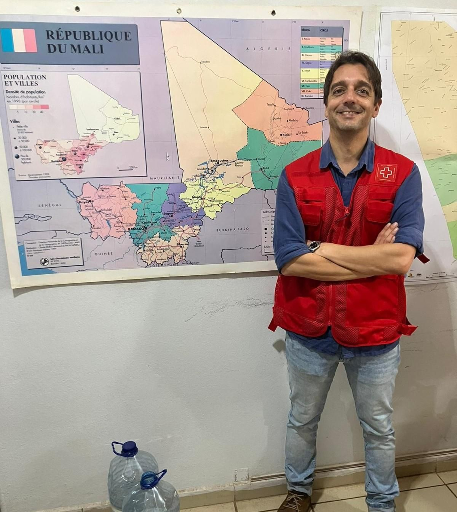 Juan Manuel Belmonte, voluntario de Cruz Roja de Huelva.