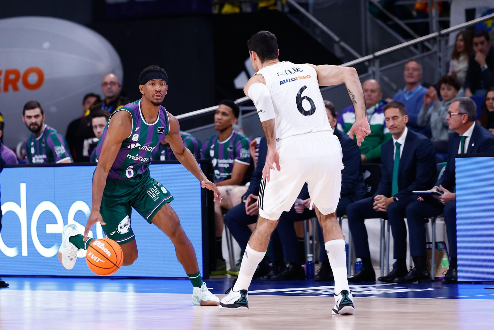 El Real Madrid-Unicaja, en fotos