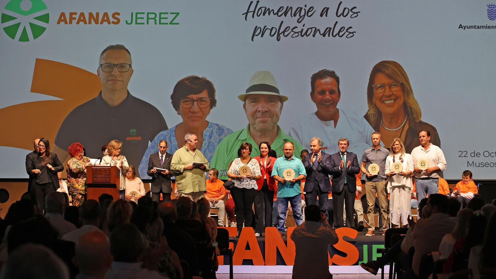 Imágenes del 60 aniversario de Afanas Jerez en los museos de la Atalaya