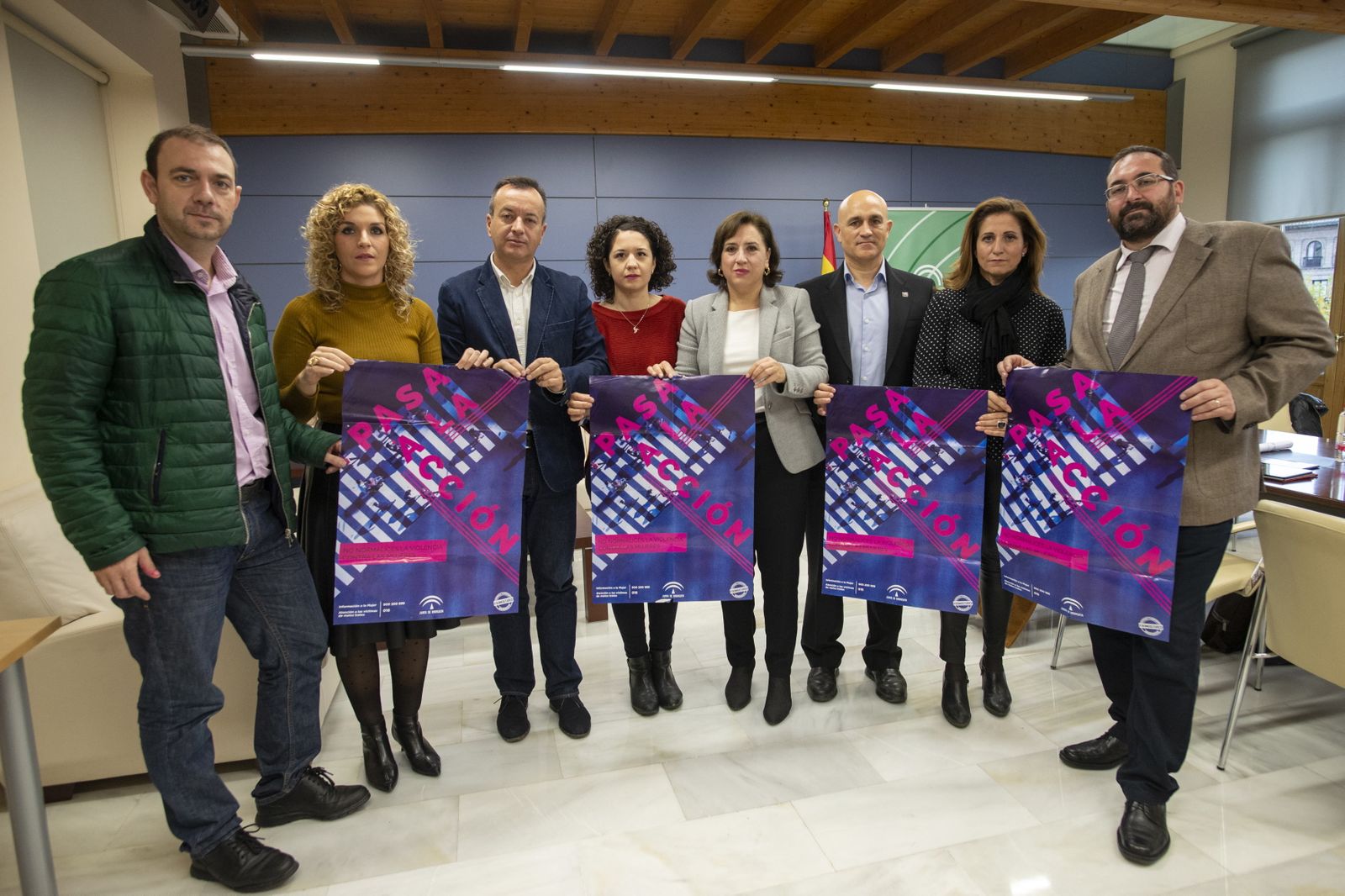 La campaña Pasa a la Acción fue presentada por distintos delegados de la Junta en Granada