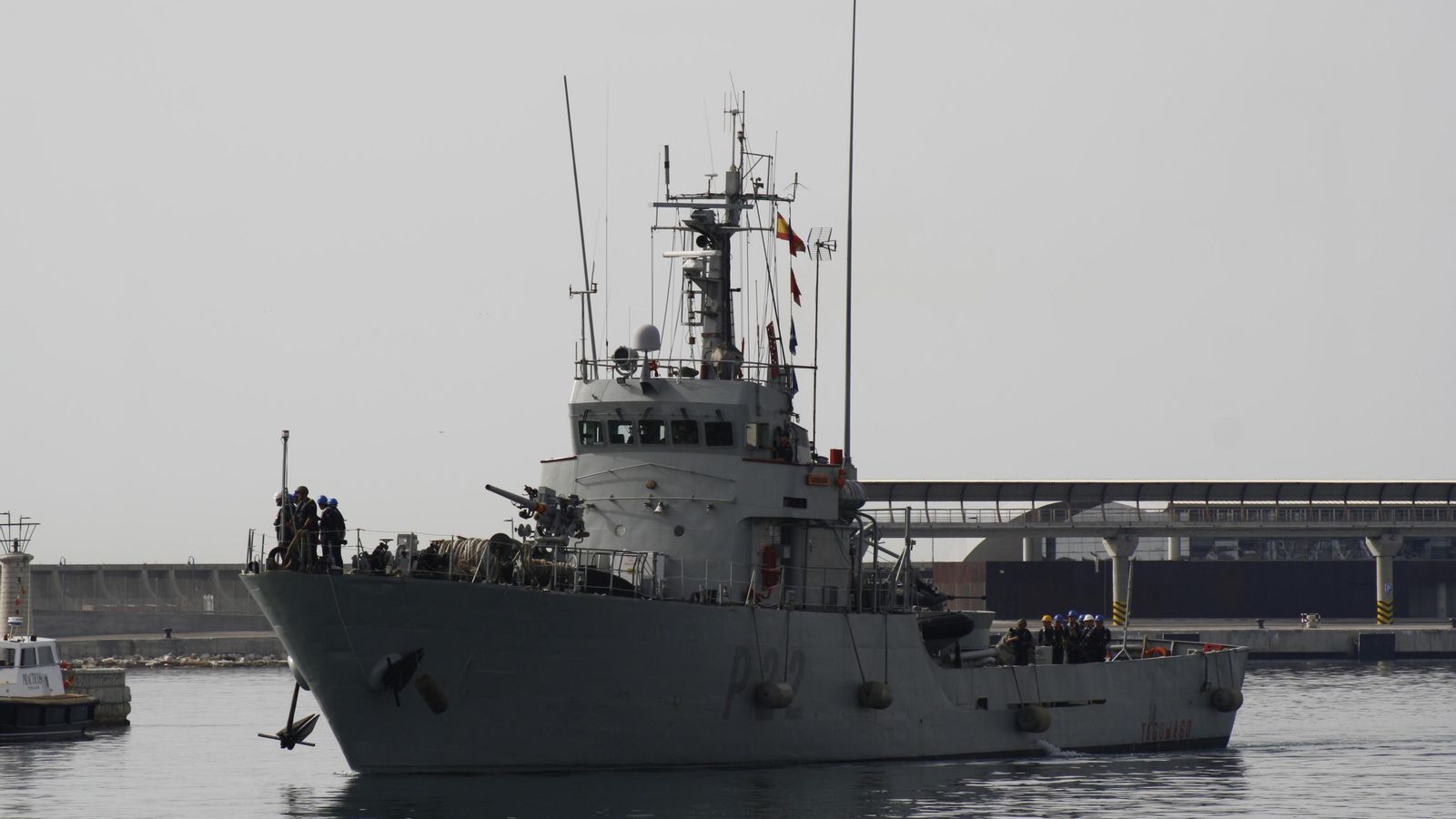 Patrullero ‘Tagomago’. Se posicionó en el puerto el 26 de junio de 2012. Desde entonces realiza misiones de vigilancia en el mar de Alborán.