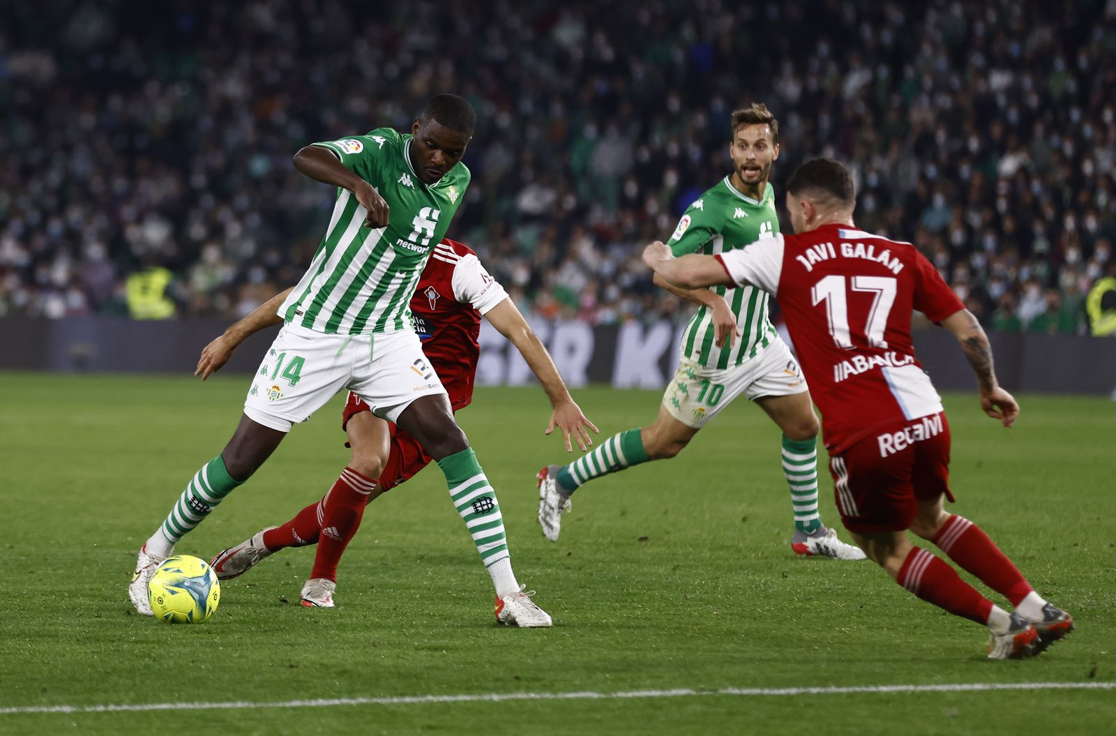 Las imágenes del Betis-Celta