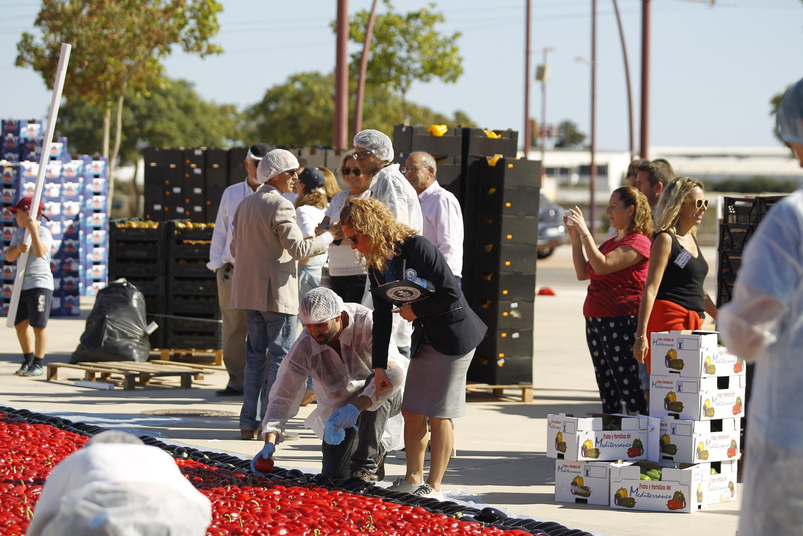 Fotogalería Récord Guinness Corazón Hortalizas Almería