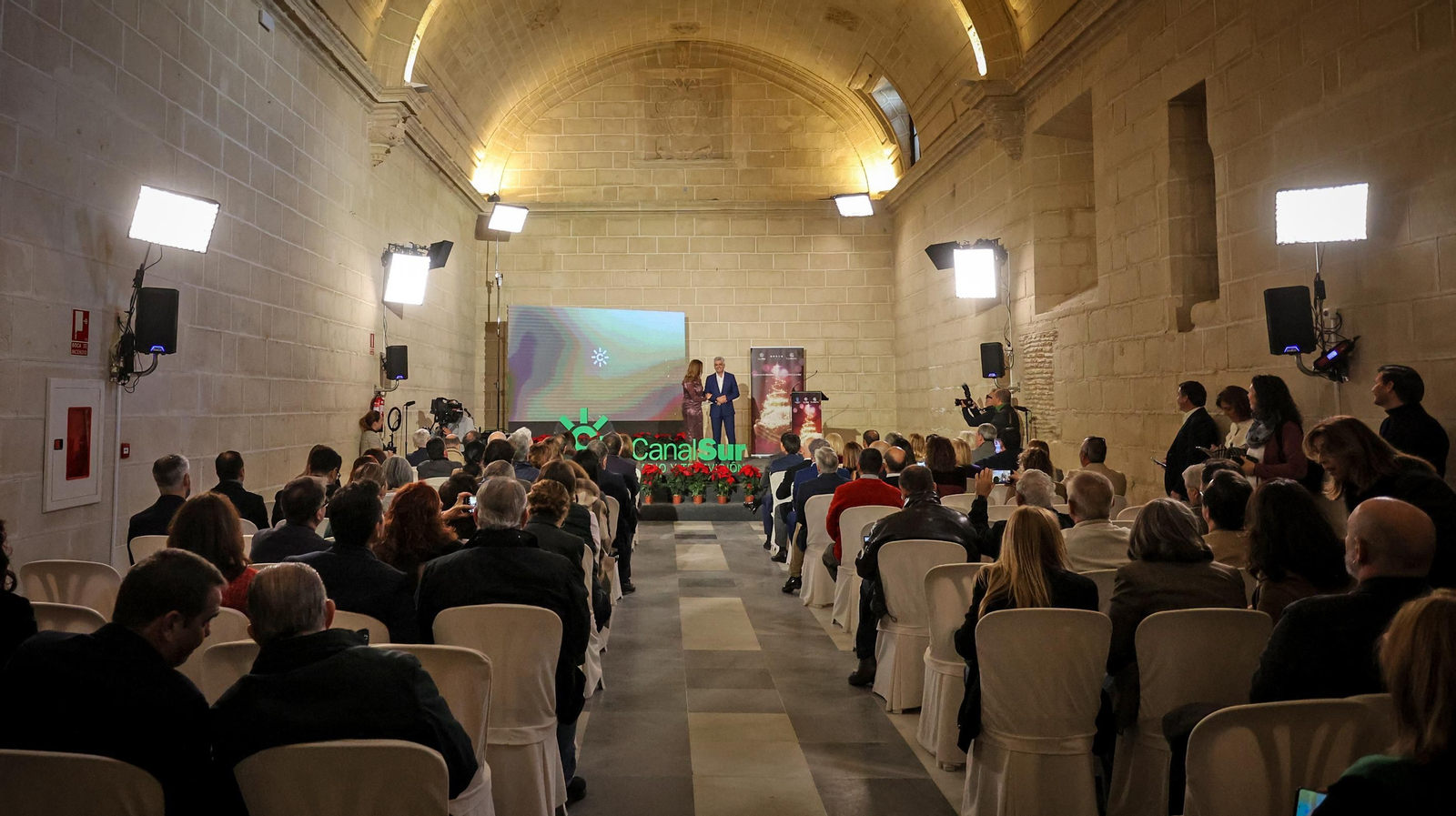 Presentación de la Navidad de Canal Sur en Jerez