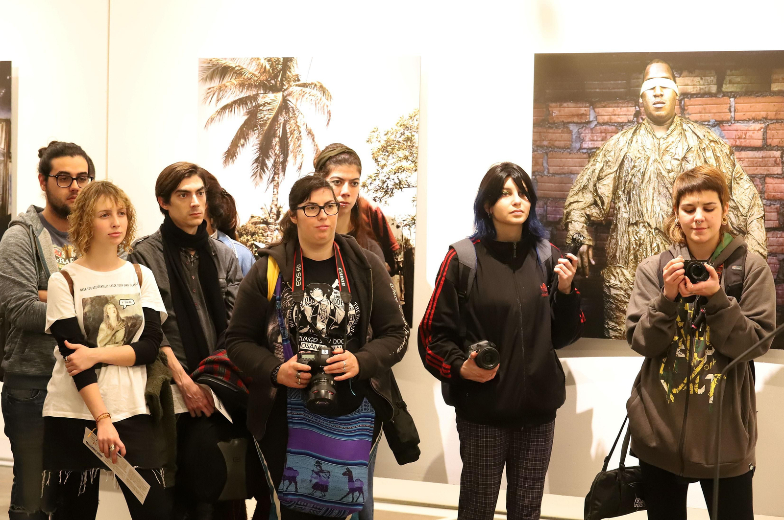 Imágenes de la exposición de Latitudes "Trópico de cáncer" de J.M. Díaz Burgos