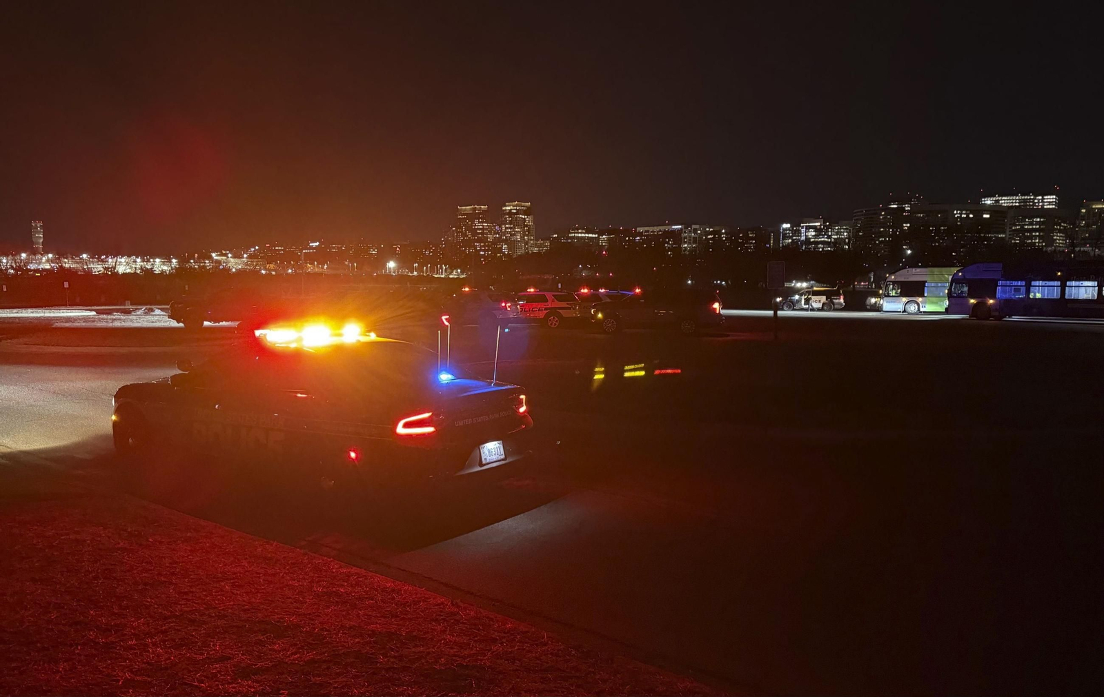 Las imágenes del accidente de avión en Washington