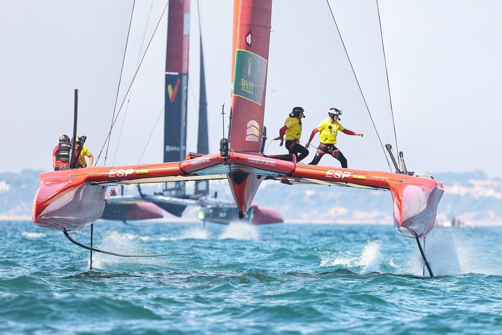 Sail GP Cádiz: El primer entrenamiento ya deja imágenes espectaculares