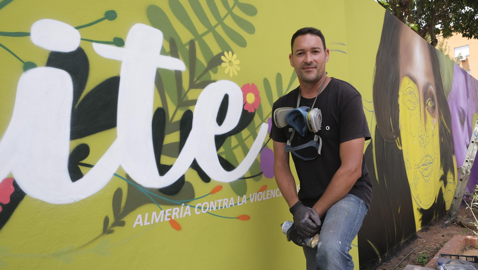 Moxaico, talento muralista almeriense