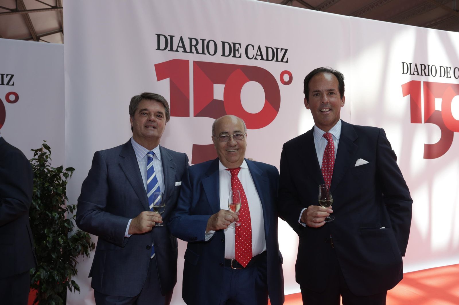 Emilio Valero, Faustino Rodríguez, José Argudo.