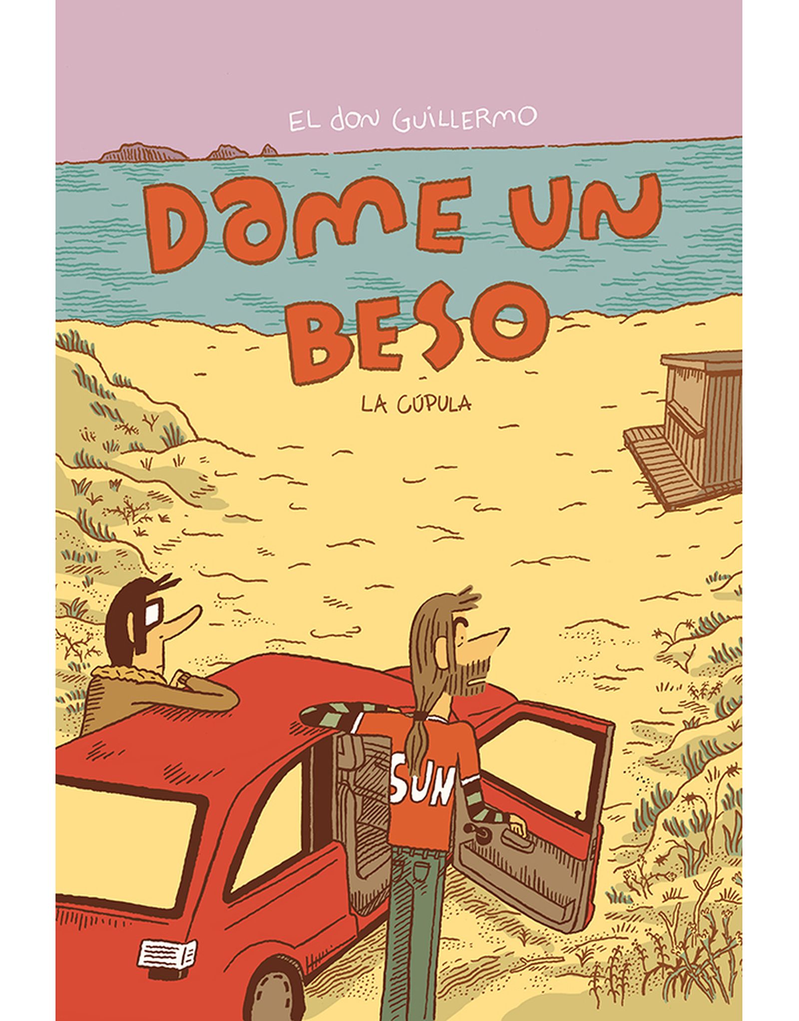 Ilustración de la portada del cómic.