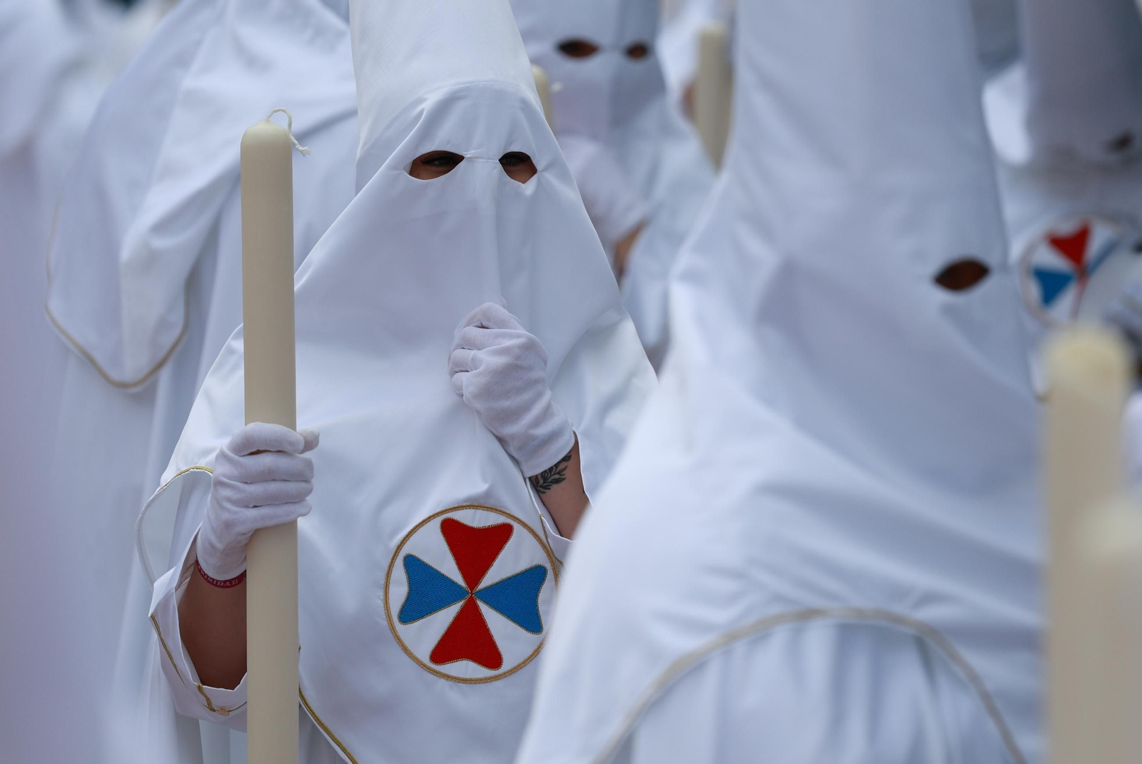 El Cautivo, en su procesión del Lunes Santo en Málaga, en fotos