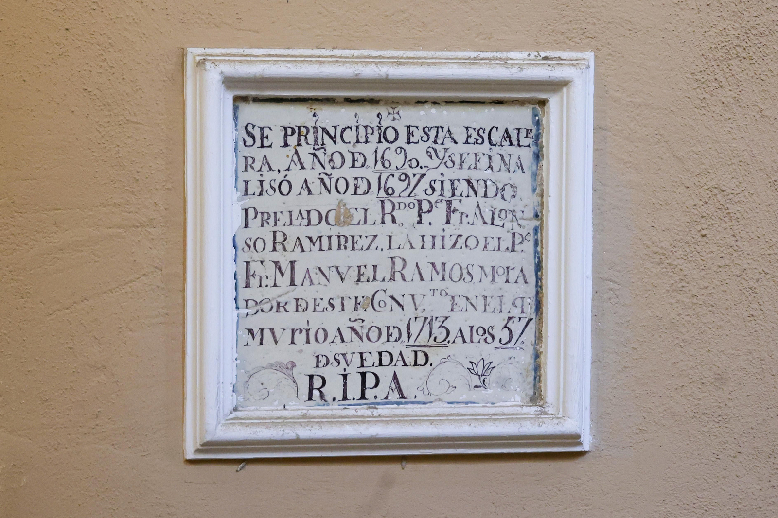 Imágenes de la visita al palacio de los Ponce de León