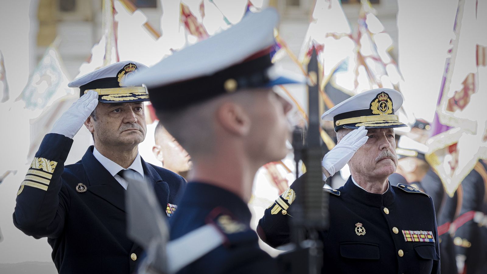 Las imágenes de la celebración del 489º Aniversario de la Infantería de Marina en Cádiz