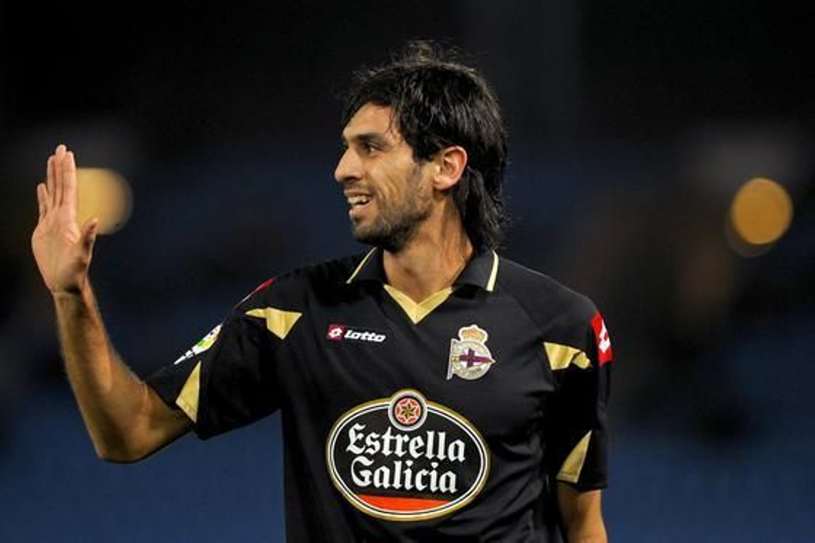 El Almería viajará con ventaja a Riazor tras ganar 1-0 al Deportivo en la ida de cuartos de final de la Copa del Rey. / AFP