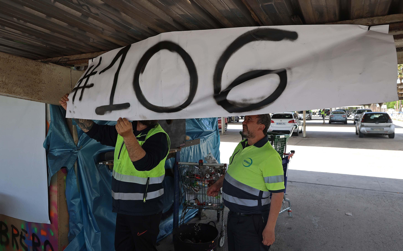 El día 106 de huelga de Acerinox, en imágenes