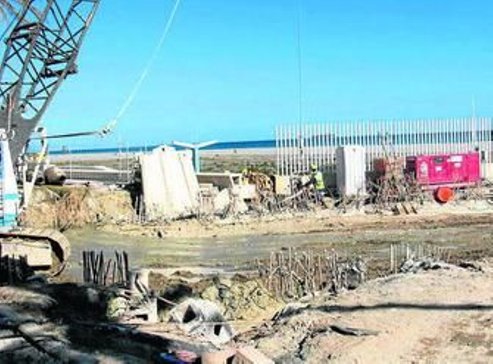 Las obras en el acceso al Puerto de Garrucha son una prioridad.