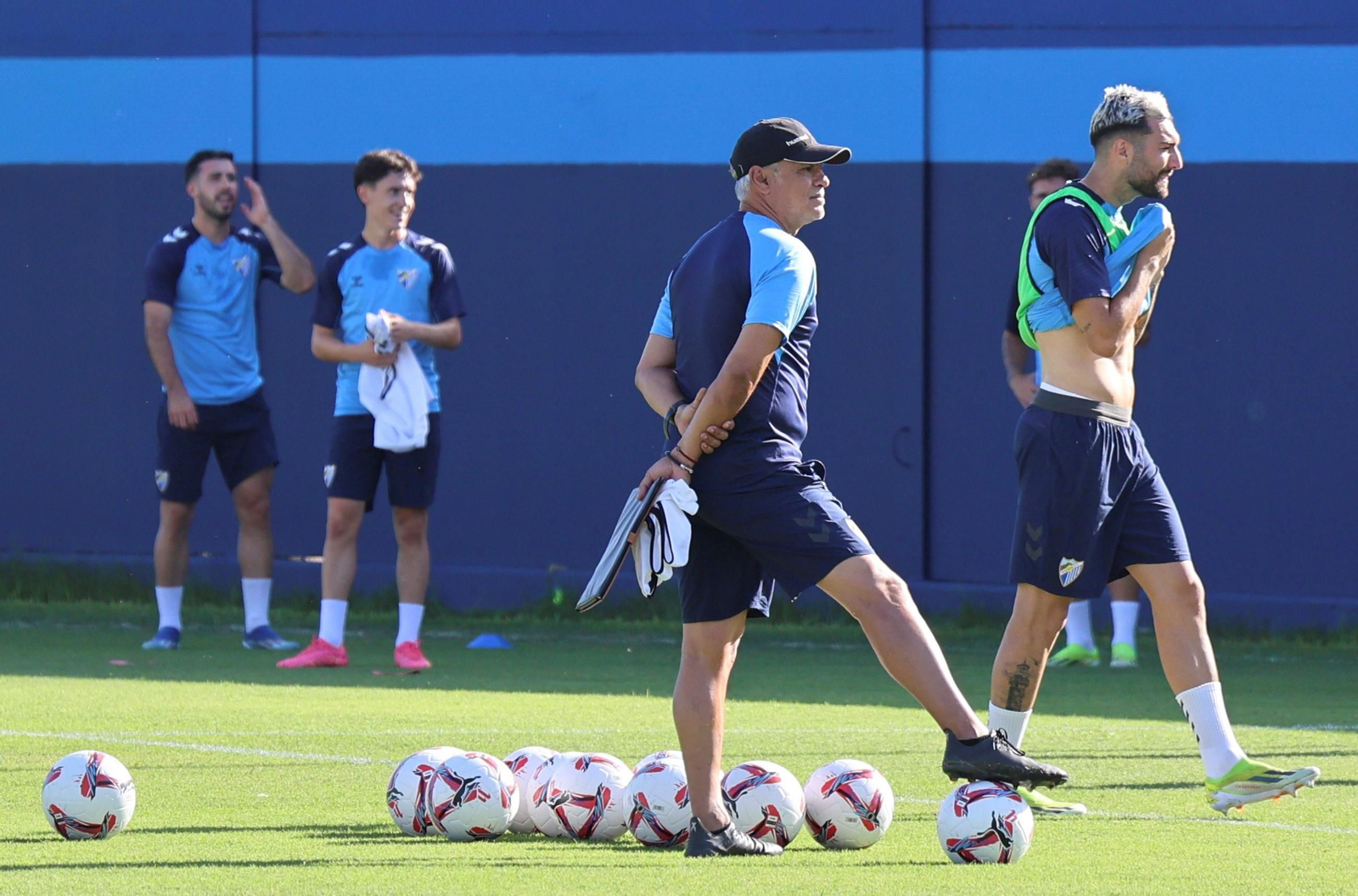 El paso de Sergio Pellicer por el Málaga CF, en fotos