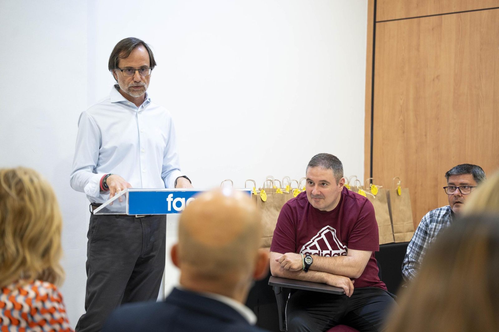 Las imágenes del acto de iniciación del Camino de Santiago de FAAM en Almería