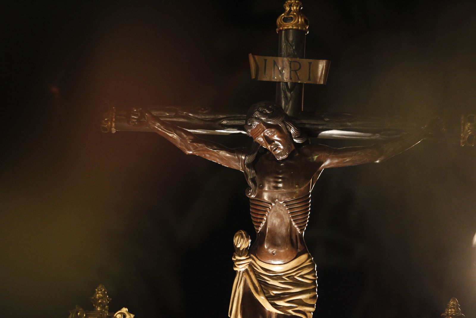Imágenes Via Crucis Santo Cristo de la Escucha. Semana Santa Almería 2019