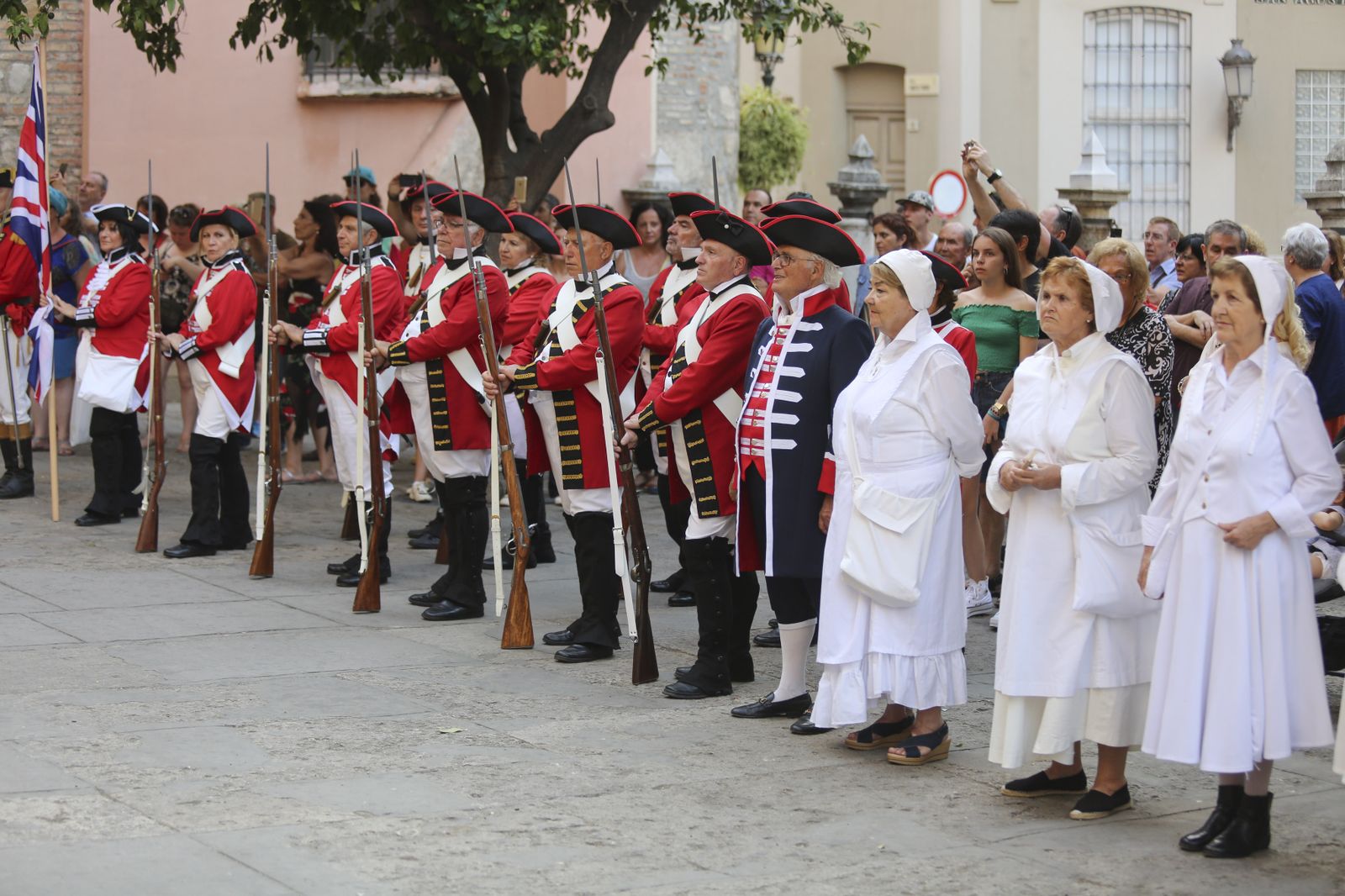 Las fotos del desfile en Málaga en recuerdo a Bernardo de Gálvez