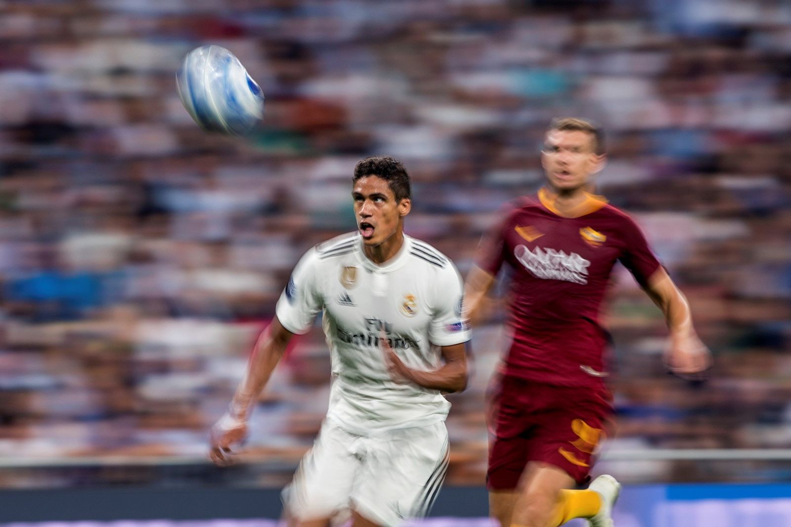 El Real Madrid-Roma, en imágenes