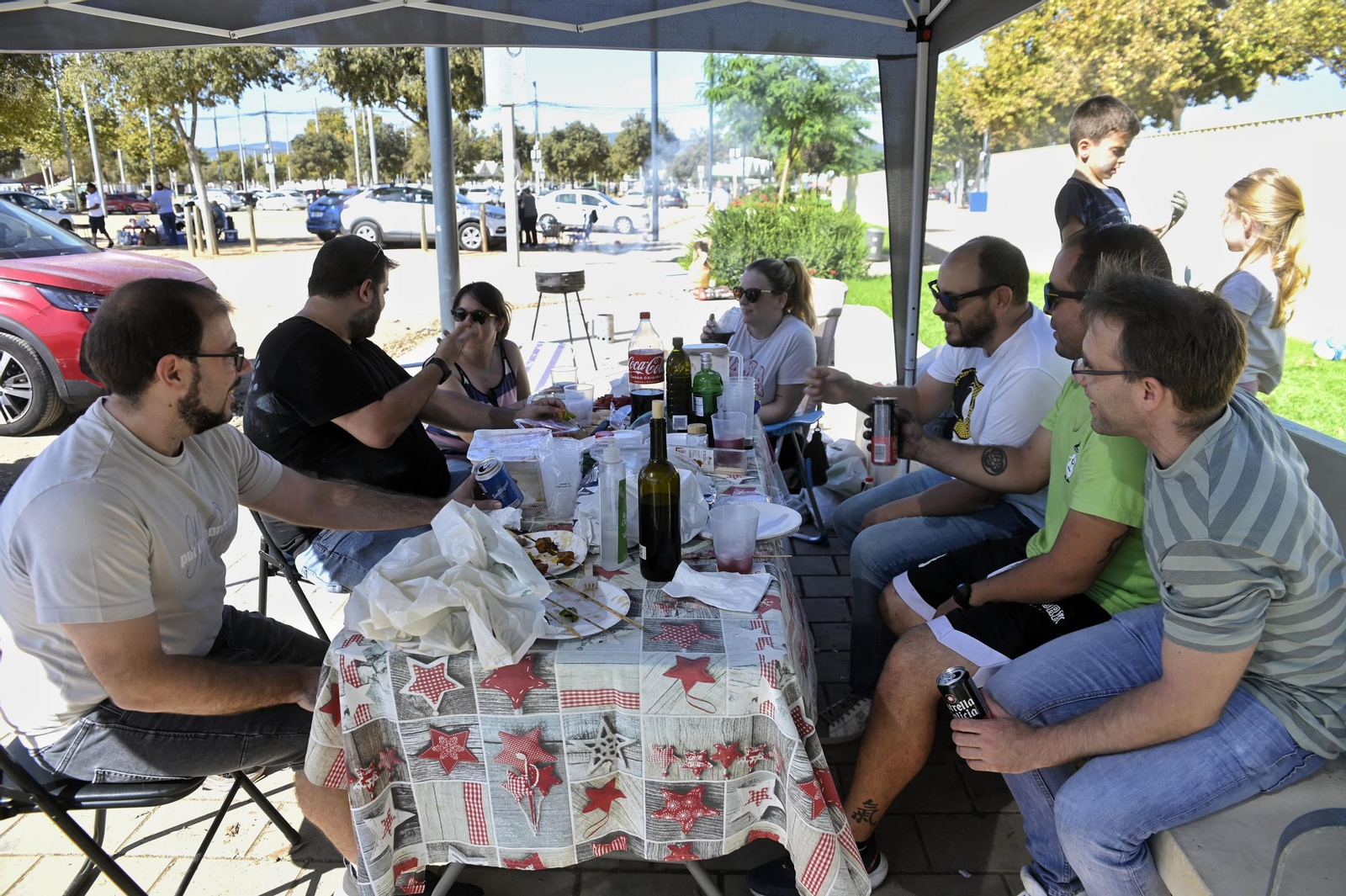 Los peroles se trasladan a El Arenal por San Rafael, en imágenes