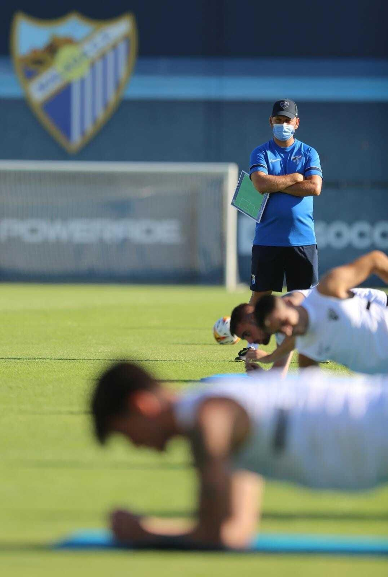 El Málaga de José Alberto ya trabaja en el césped